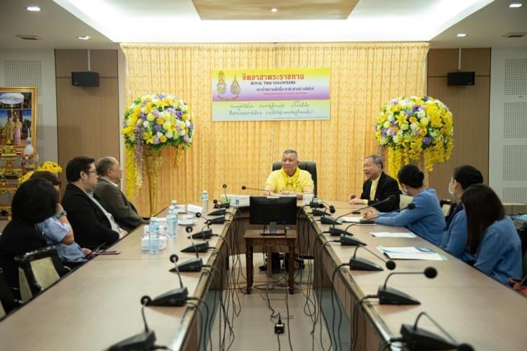 ภาพบรรยากาศ ศอญ. รับมอบยาจากเอินเวย์