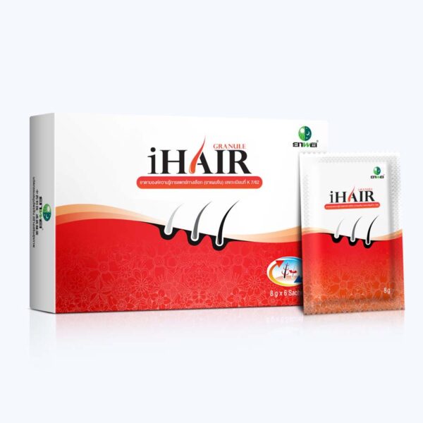 ยาสมุนไพรจีน iHair Granule เลขทะเบียนที่ K7/62