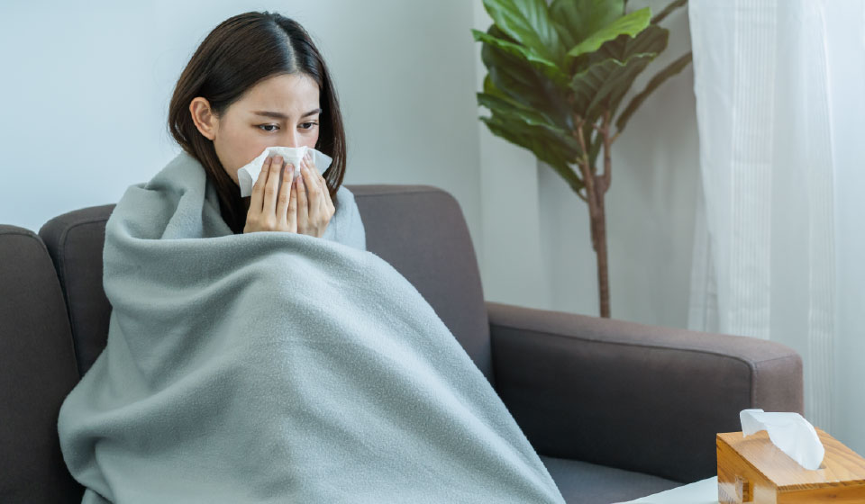 อาการไข้หวัดใหญ่ มีอะไรบ้าง? สังเกตอย่างไรว่าไม่ใช่หวัด