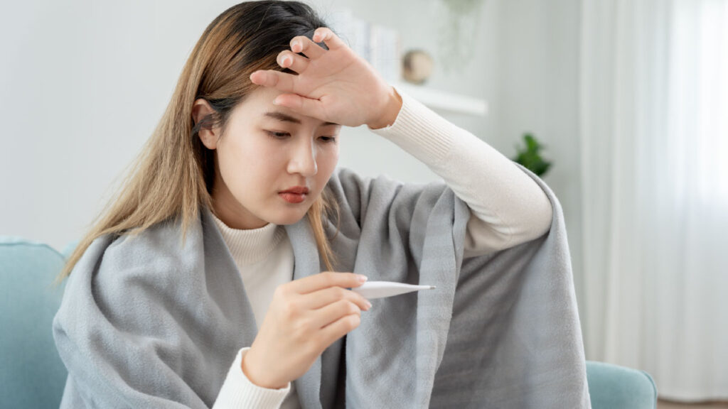 ไข้หวัดใหญ่ไม่มีไข้ได้ไหม?
