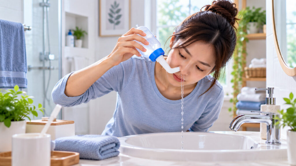 ล้างจมูกอย่างไรให้ถูกวิธี? ช่วยลดอาการไซนัสได้ไหม