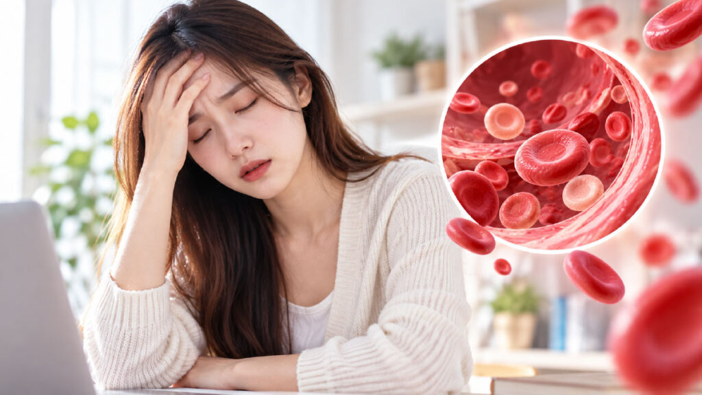 อาการโลหิตจางมีอะไรบ้าง? เช็กอาการซีด เหนื่อยง่าย เวียนหัว