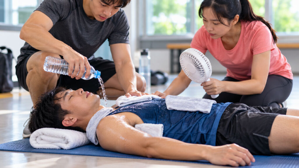ปฐมพยาบาลฮีทสโตรกอย่างไร? ขั้นตอนช่วยผู้ป่วยที่ถูกต้อง